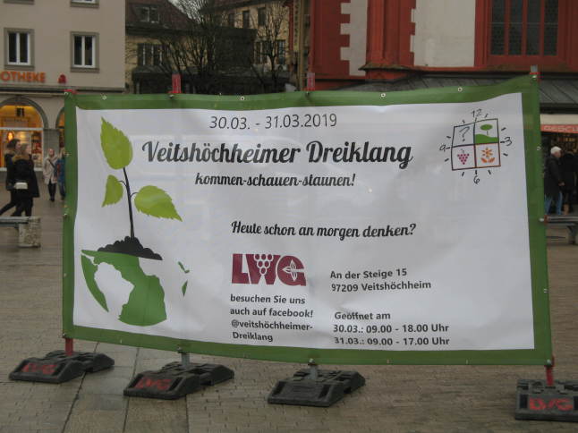 Veitshöchheimer Dreiklang - Plakat Marktplatz