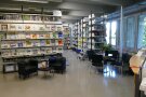 Blick in die Bibliothek