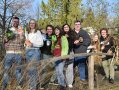 Gruppenfoto der Gartenbauklasse 2. Schuljahr