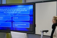 Digitale Tafel mit Whiteboard