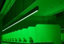Sensorikraum mit grünem Licht