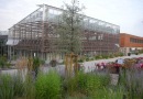 Eingang zum Trainingsgewächshaus