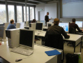 IuK-Unterricht im Computer-Lehrsaal