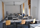 EDV-Lehrsaal im Wohnheim A, 24 Stunden für Studierende geöffnet