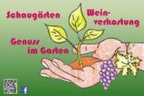 Plakat mit Hand